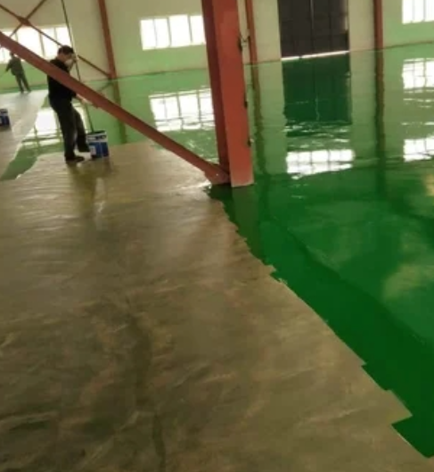 长宁维修车间地坪漆